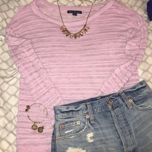 light pastel purple American Eagle sweater
